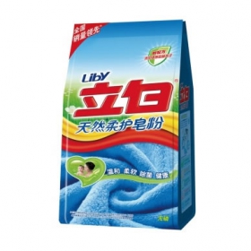 立白 自然清香天然柔护皂粉 803g/袋 京东商城价格