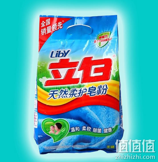 立白天然柔护皂粉