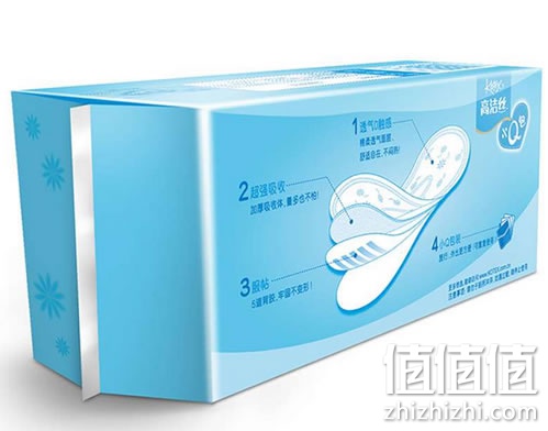 高洁丝纤巧棉柔护垫