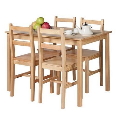 Homestar 好事达 宜惠实木餐桌椅（1+4）680-1 -3052  799元