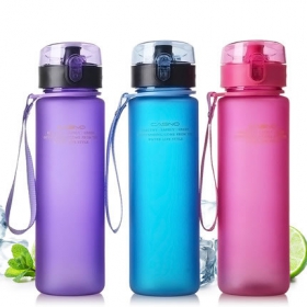 卡西诺 磨砂塑料运动水杯 400ml