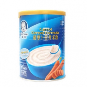 嘉宝 胡萝卜配方营养米粉225g 苏宁易购价格