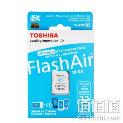 东芝FlashAir无线SD卡