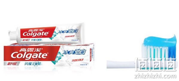 高露洁冰爽劲白牙膏