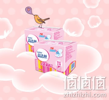 高洁丝丝薄棉柔卫生巾