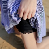 夏季薄款网纱安全裤