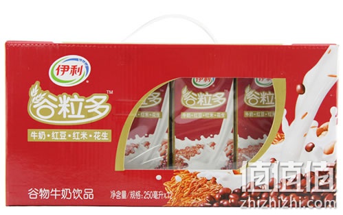 伊利红谷牛奶