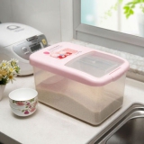 透明滑盖米桶 12kg