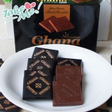 乐天 黑加纳纯黑巧克力 90g