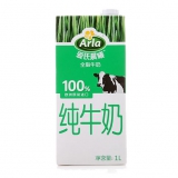 爱氏晨曦 超高温处理全脂纯牛奶1L*12盒 我买网华东站价格