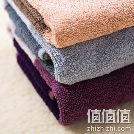 双灯高档纯棉加厚吸水面巾