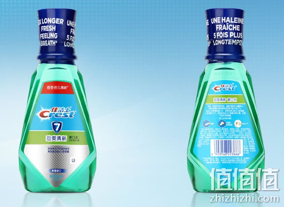 佳洁士劲爽清新漱口水
