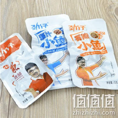 劲仔香辣麻辣开味鱼干鱼尾