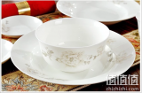 刘丽华 景德镇陶瓷器餐具套装(2碗2勺)