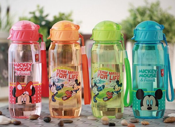 9.9元  Disney/迪士尼 儿童吸管杯400ml