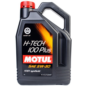 MOTUL 摩特 H-Tech 100 PLUS 5W30 SN 全合成汽车润滑油4L199元 包邮