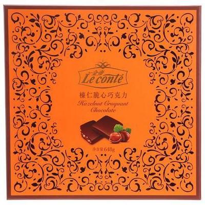 金帝榛仁脆心巧克力(礼盒装 648g) 50.8元