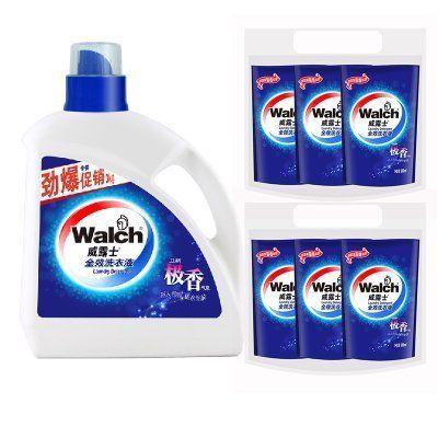Walch 威露士 全效洗衣液 3kg+ 全效洗衣液3连袋500ml*3*2组 49.9元
