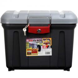 99元  爱丽思（IRIS） RV BOX 密封带锁工具收纳箱460灰色