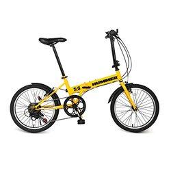 1399元 悍马 特勤队系列 女式 折叠自行车6速 通用授权正品 LT-20 FN-Y 沙漠黄 20寸
