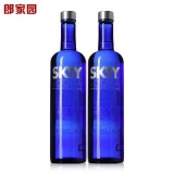SKYY 深蓝伏特加酒 2瓶