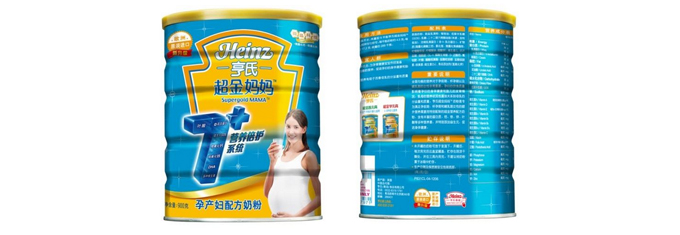 Heinz亨氏 英国进口超金妈妈孕产配方奶粉900g 209元 买一赠一