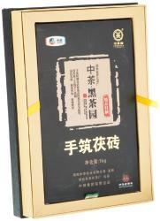 198元   中粮中茶牌 黑茶 精品手筑茯砖1000g（2011年） 198元  包邮