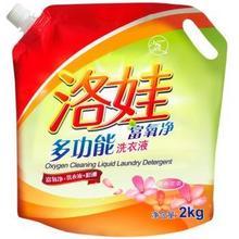 洛娃 洗衣液 多功能洗衣2kg 约7元 (≥银牌13.8，200-100 )