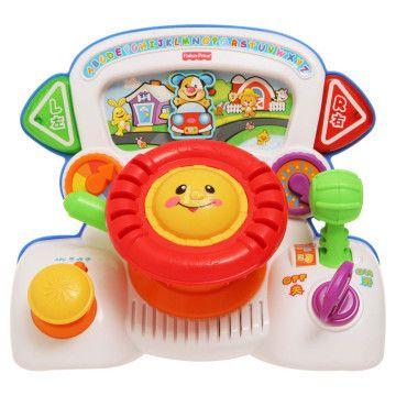 Fisher Price 费雪 X6157 趣味互动方向盘（双语6-36 个月） 139元 （239-100 ）