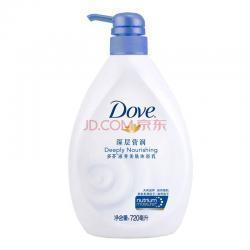 21.4元  多芬（Dove） 深层营润滋养 沐浴乳 720ml