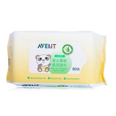 AVENT 新安怡 婴儿臀部湿巾 80抽 9.9元
