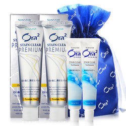 59.9元   ora2皓乐齿 亮白净色精致牙膏 100g*2 + 40g*2 59.9元  包邮