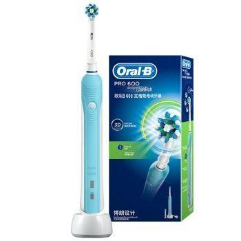 BRAUN 博朗 欧乐B D16.523U 600 3D智能电动牙刷 399元 （有赠品，可满 减 ）
