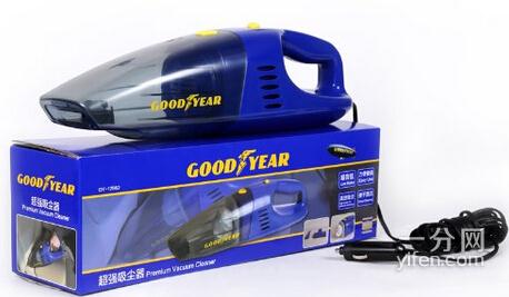 149元 包邮  GOODYEAR固特异 GY-12862 车载吸尘器 (干湿两用) 亚马逊Z秒杀