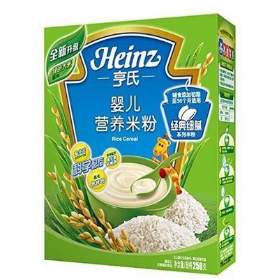 Heinz 亨氏婴儿营养米粉250g 15.8元 （可满 199 -100 ）