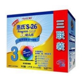 惠氏 S-26 金装幼儿乐配方奶粉 3段 1200g 苏宁易购价格