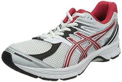 279.2元  ASICS 亚瑟士 男 跑步鞋GEL-OBERON 7 T331N-0121  白色/红色 42