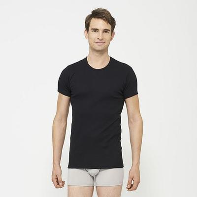 男装 SUPIMA COTTON圆领T恤(2件装)(罗纹) 134124 优衣库UNIQLO 59元