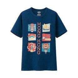79元  男装/女装 (UT) OMIYAGE印花T恤(短袖) 154500 优衣库UNIQLO