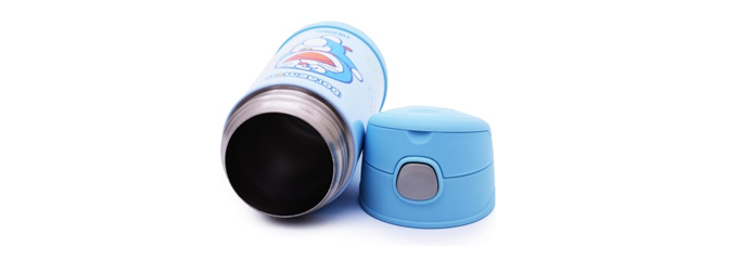 THERMOS膳魔师 F4011 哆啦A梦不锈钢吸管杯 350ml 低价165元  包邮