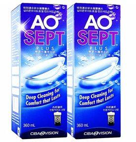 CIBA Vision 视康 双氧水洁镜护理液360ml*2盒 75元
