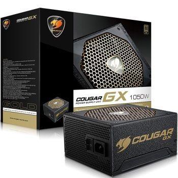 骨伽（COUGAR） GX1050 电源 额定1050W （金牌足千瓦/模组化/日系电容/创新设计奖/背板走线） 719.9元