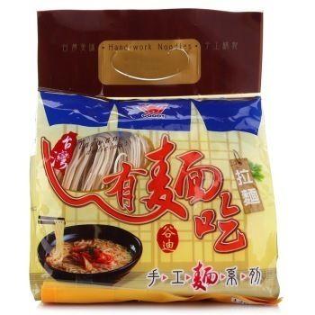 台湾进口 COODY 谷迪 手工拉面 500g*2件 21.9元