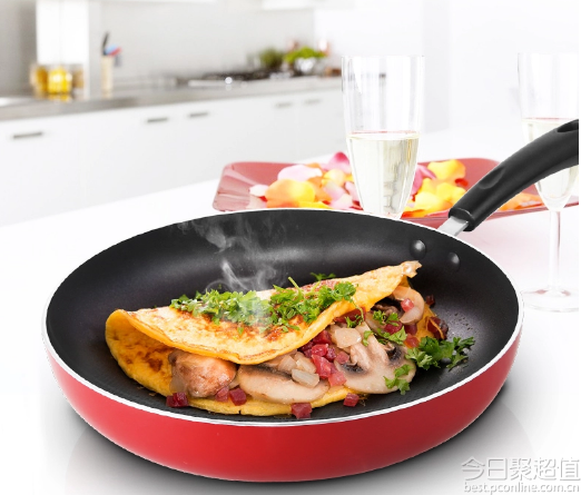 NanFang 南方厨具平底不粘锅26cm+钢化锅盖 73元 包邮 ，历史新低