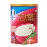 嘉宝 混合蔬菜营养米粉 225g 1号店价格