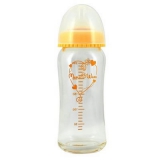 MapleWare 耐热玻璃制宽口婴儿奶瓶250ml 苏宁价格