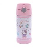 膳魔师 Hello Kitty 高真空不锈钢吸管杯 350ml 京东商城价格
