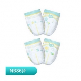 帮宝适 超薄干爽系列纸尿裤 NB86片 苏宁易购价格