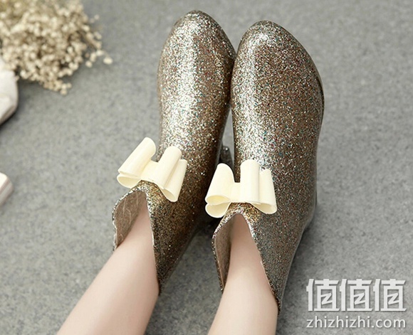 女士短筒马丁雨靴