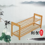 政竹 2层楠竹鞋架